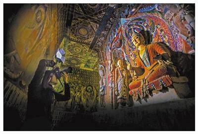 敦煌莫高窟票務新政 單日1.2萬張B類票全部網上銷售