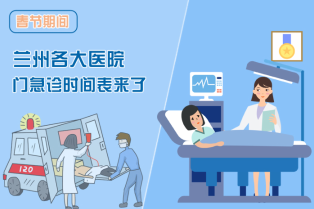 讀圖|春節期間蘭州各醫院門急診安排出爐，備著也好!