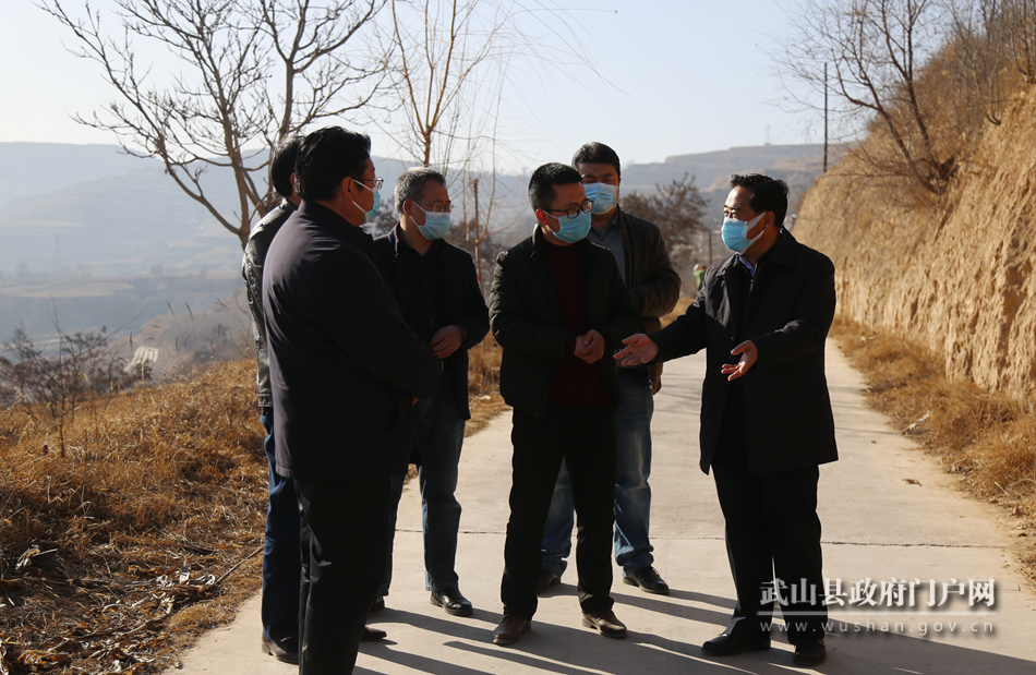 索鴻賓在鴛鴦、樺林鎮檢查指導疫情防控和脫貧攻堅等工作