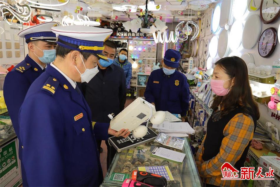 天水消防 市場監管部門聯合開展消防產品專項檢查