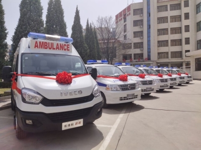 蘭州市西固區慈善總會為基層醫療單位提供堅強保障 匯聚抗疫力量捐贈救護車