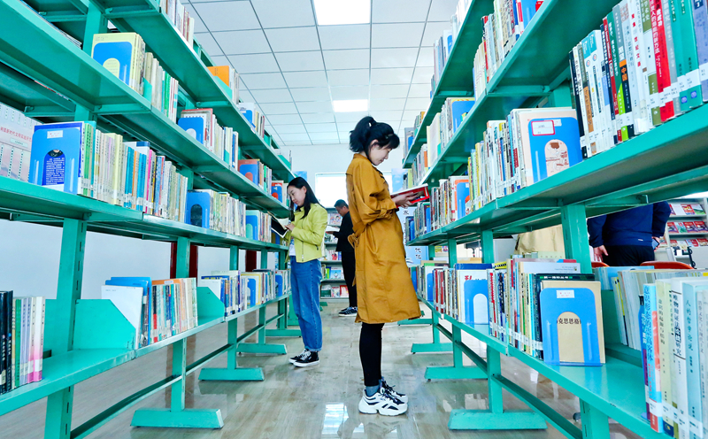 隴拍客·世界讀書日|甘肅張掖：建好農家書屋培育文明鄉風（組圖）