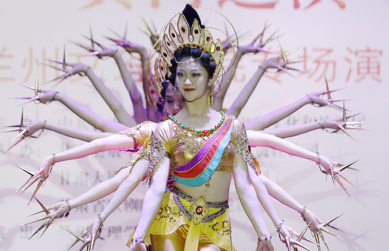 “春綠隴原”蘭州文理學(xué)院專(zhuān)場(chǎng):青春之光閃耀黃河之濱（組圖）