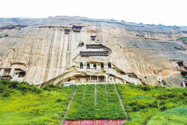 馬蹄寺石窟：甘青環線的明珠