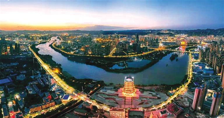 黃河樓元旦佳節迎客水墨丹霞明年五一開園