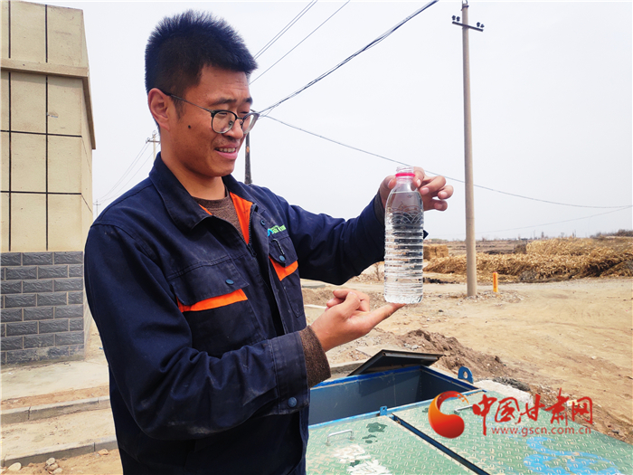 張掖市甘州區：污水處理進村鎮 激活鄉村內在美