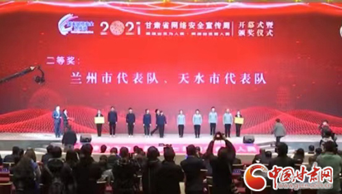 喜訊！蘭州市代表隊獲得全省青少年網絡安全知識競賽二等獎