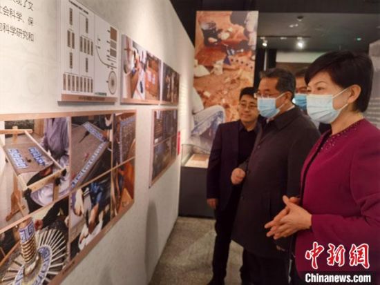 圖為展覽現場。　馮志軍 攝