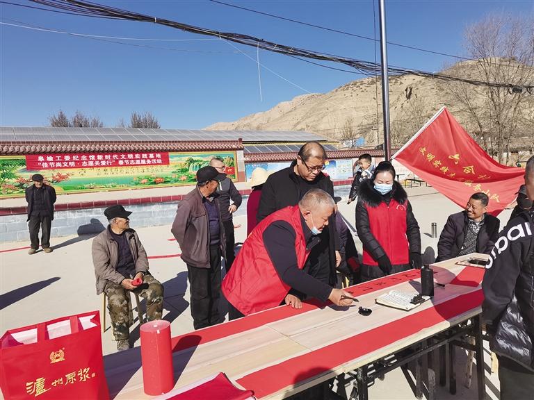 皋榆工委紀念館開展“我們的節日·春節”系列活動