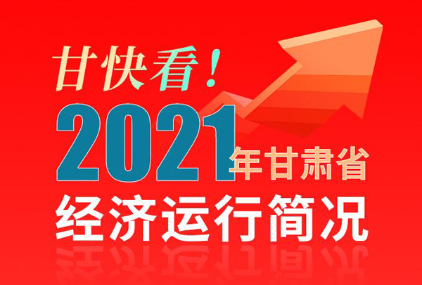 【海報】甘快看！2021年甘肅省經濟運行簡況