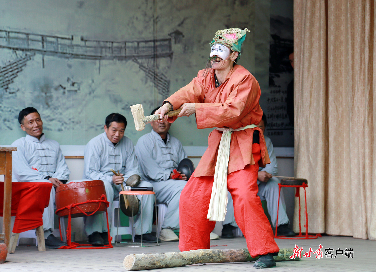 (圖片10)花燈戲演在展演。