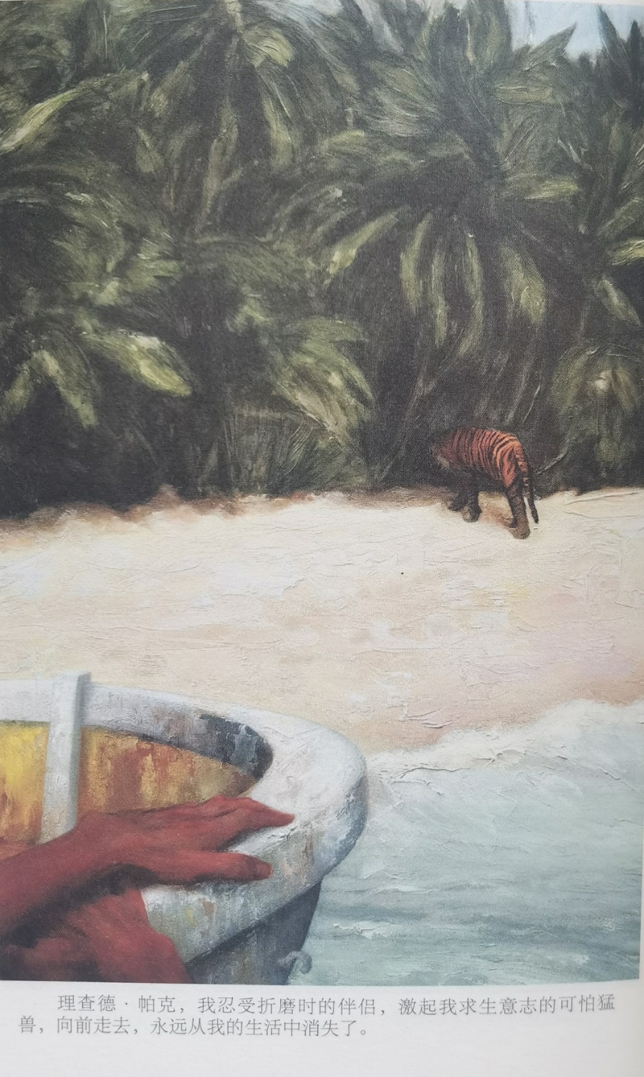 插圖3:揚?馬特爾的小說《少年pi的奇幻漂流》插圖