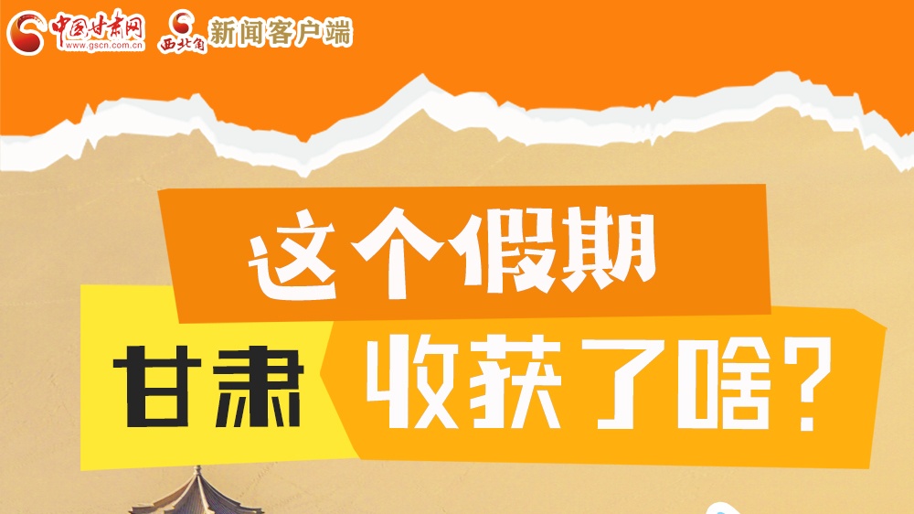 圖解|這個假期,甘肅收獲了啥?