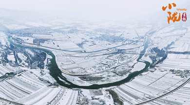 甘肅臨洮的冬日 美的別有一番意境