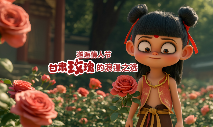 AI視頻 | 邂逅情人節(jié),甘肅玫瑰的浪漫之選