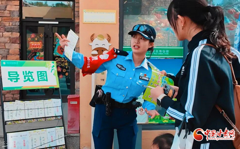 隴拍客丨“劍蘭中隊”假期顯擔(dān)當：科技護航 守護游與安